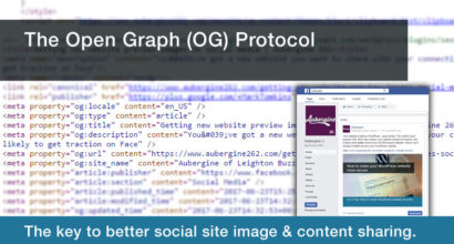 The Open Graph Protocol: The key to better social site content & image sharing